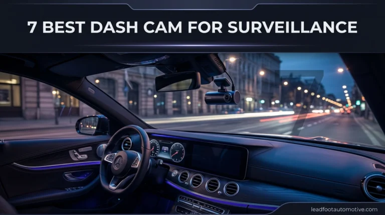 Best Dash Cam for Surveillance