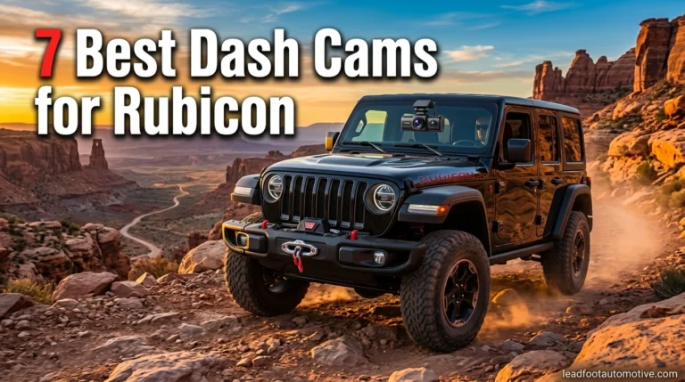 Best Dash Cams for Rubicon