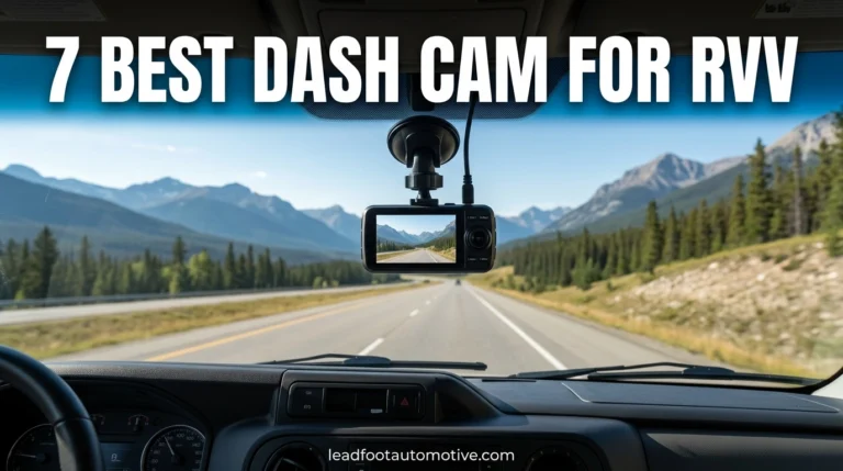 Best dash cam for rvv