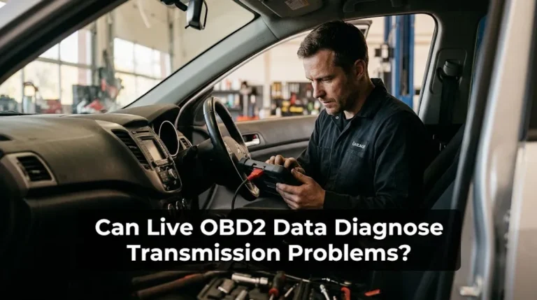 Can Live OBD2 Data Diagnose Transmission Problems