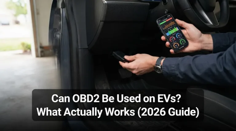 Can OBD2 Be Used on EVs What Actually Works (2026 Guide)
