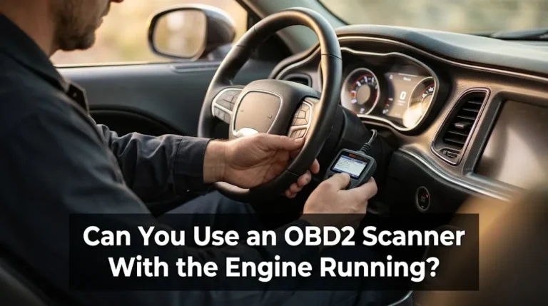Can You Use an OBD2 Scanner With the Engine Running