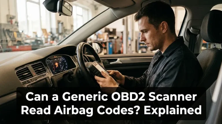 Can a Generic OBD2 Scanner Read Airbag Codes