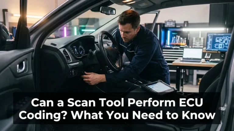 Can a Scan Tool Perform ECU Coding