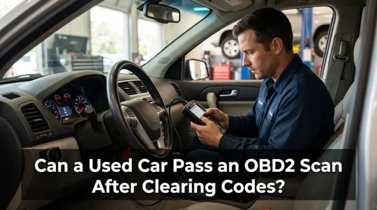 Can a Used Car Pass an OBD2 Scan After Clearing Codes