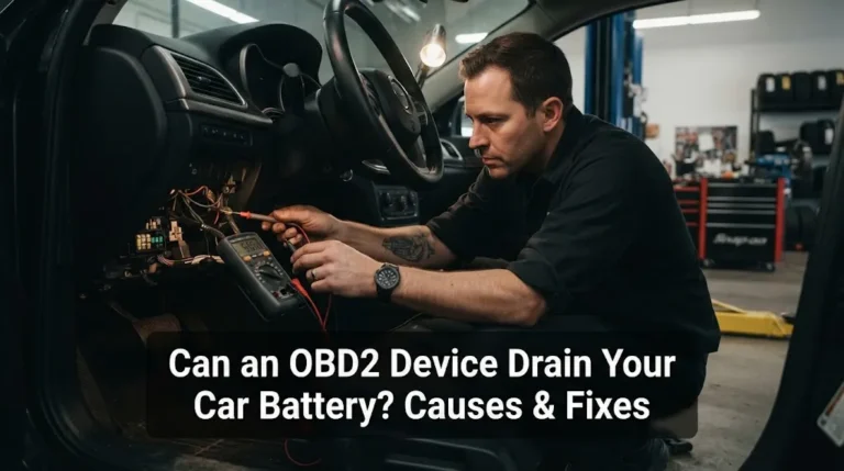 Can an OBD2 Device Drain Your Car Battery