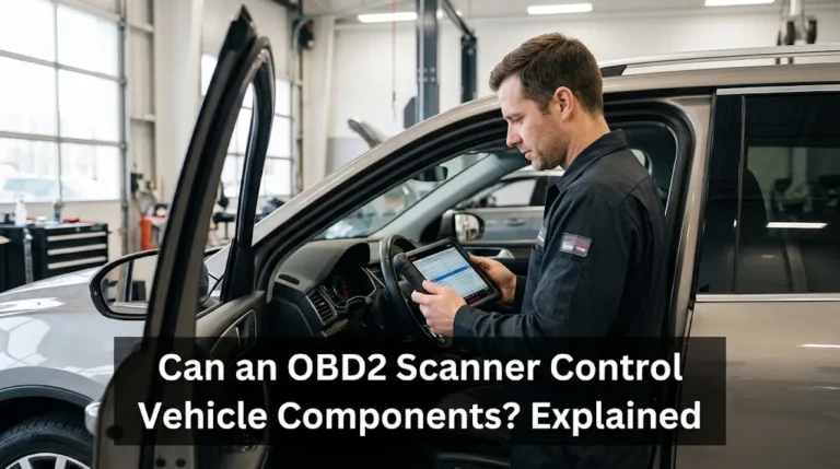 Can an OBD2 Scanner Control Vehicle Components