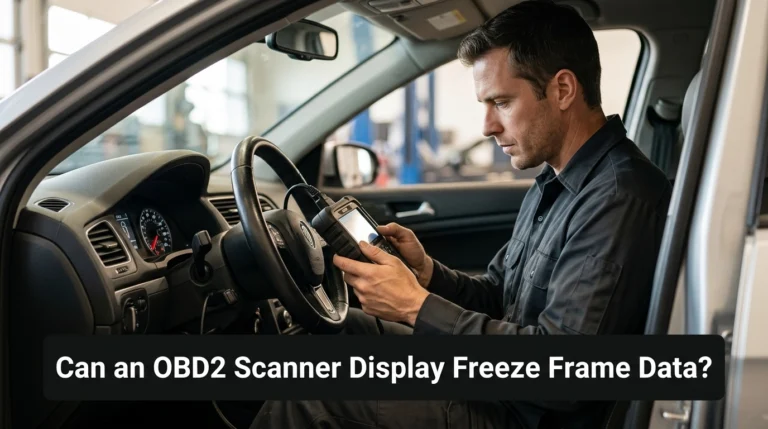 Can an OBD2 Scanner Display Freeze Frame Data