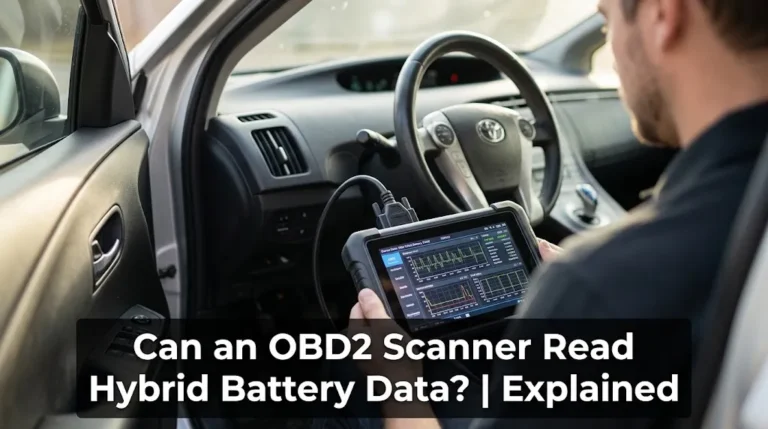 Can an OBD2 Scanner Read Hybrid Battery Data