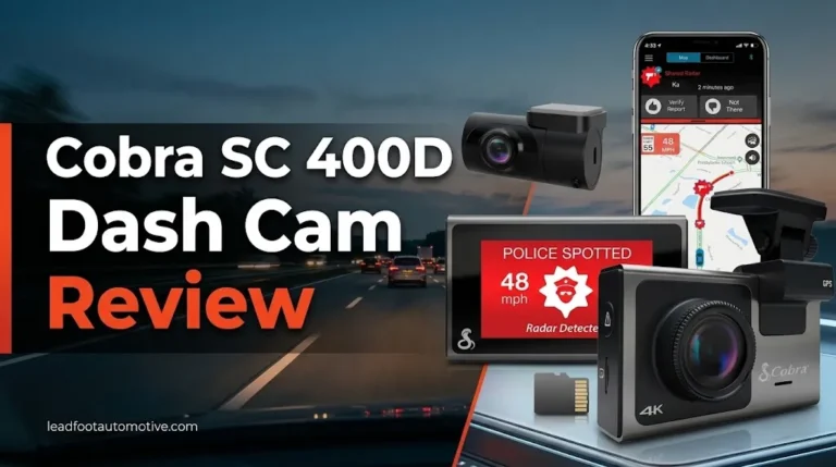 Cobra SC 400D Dash Cam Review
