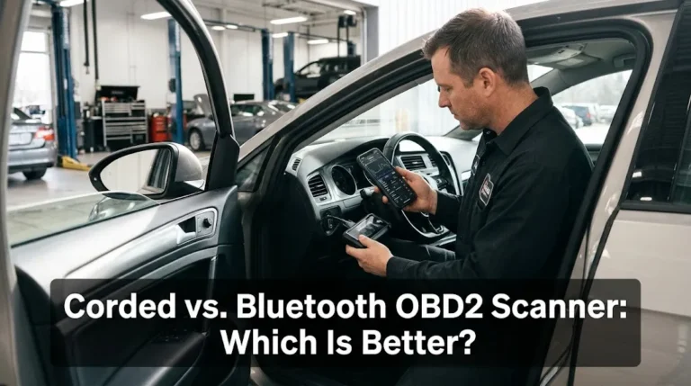 Corded vs. Bluetooth OBD2 Scanner