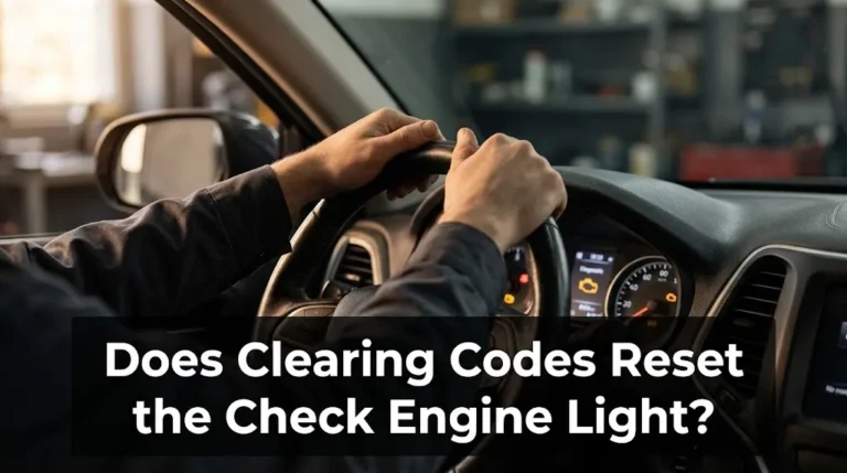 Does Clearing Codes Reset the Check Engine Light