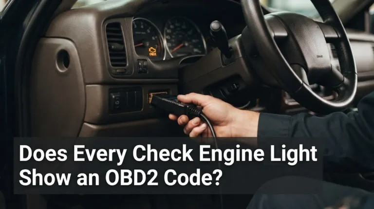 Does Every Check Engine Light Show an OBD2 Code