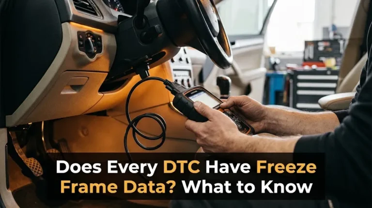 Does Every DTC Have Freeze Frame Data