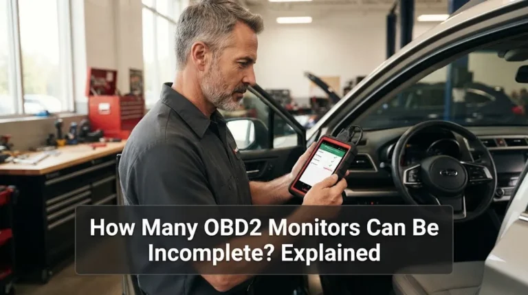 How Many OBD2 Monitors Can Be Incomplete