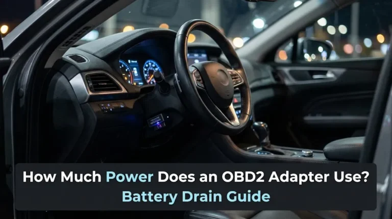How Much Power Does an OBD2 Adapter Use