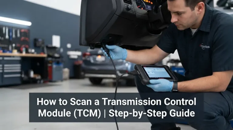 How to Scan a Transmission Control Module