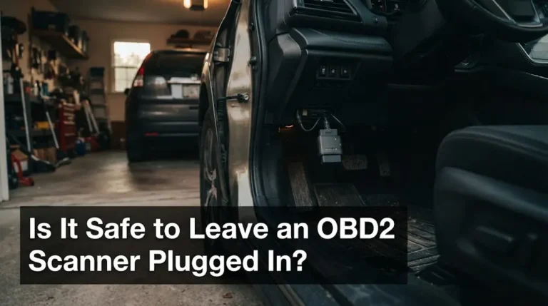 Is It Safe to Leave an OBD2 Scanner Plugged In