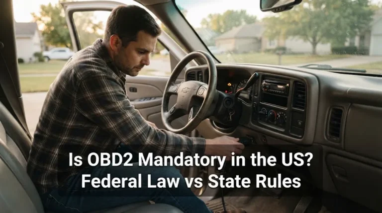 Is OBD2 Mandatory in the US Federal Law vs State Rules