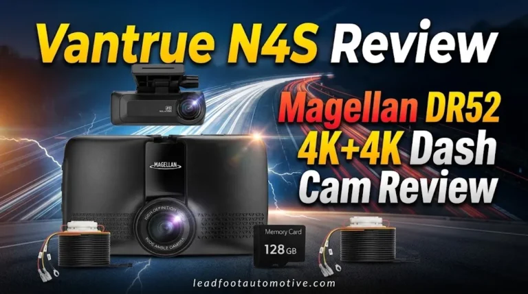 Magellan DR52 4K+4K Dash Cam Review
