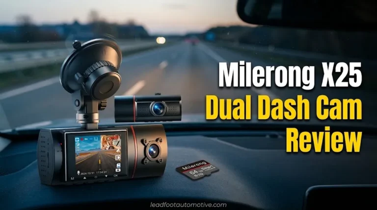 Milerong X25 Dual Dash Cam Review