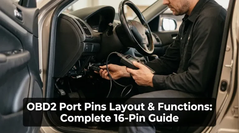 OBD2 Port Pins Layout & Functions Complete 16-Pin Guide