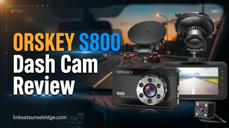 ORSKEY S800 Dash Cam Review