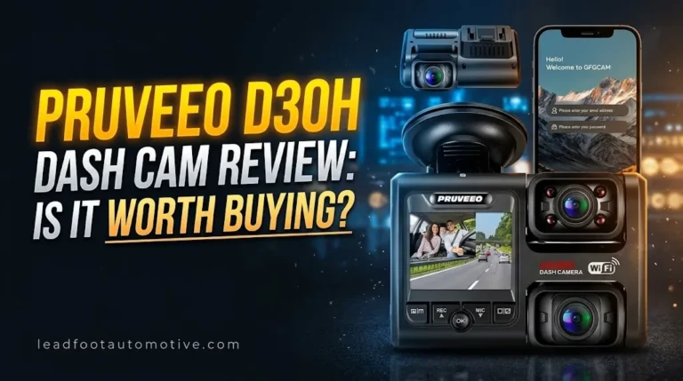 PRUVEEO D30H Dash Cam Review