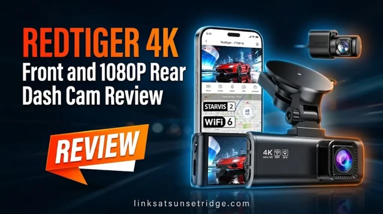 REDTIGER 4K Front and 1080P Rear Dash Cam Review
