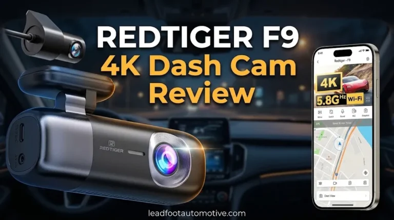 REDTIGER F9 4K Dash Cam Review