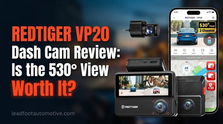 REDTIGER VP20 Dash Cam Review