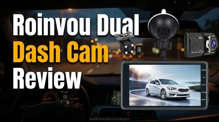 Roinvou Dual Dash Cam Review