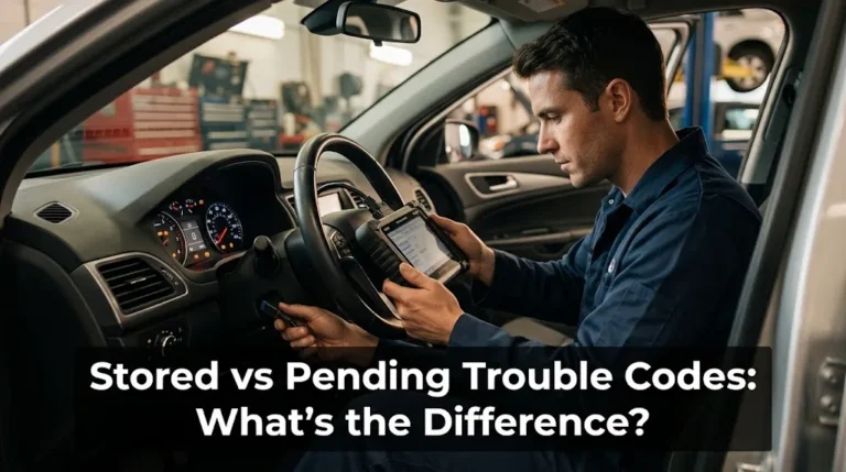 Stored vs Pending Trouble Codes