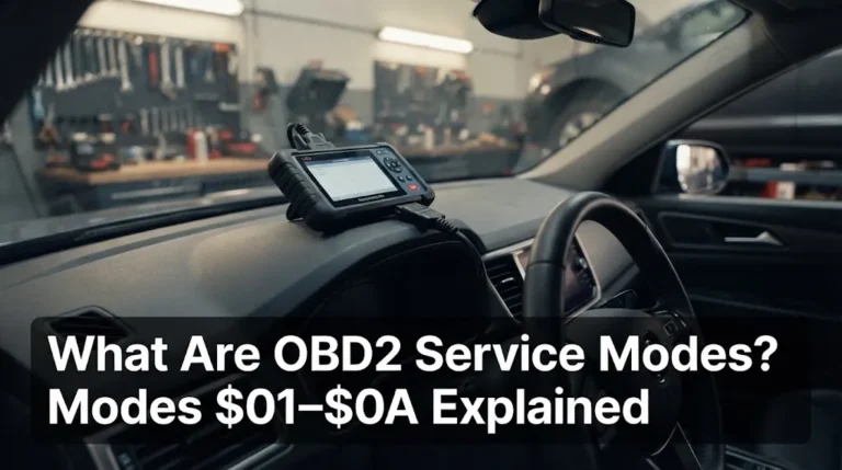 What Are OBD2 Service Modes Modes $01–$0A Explained