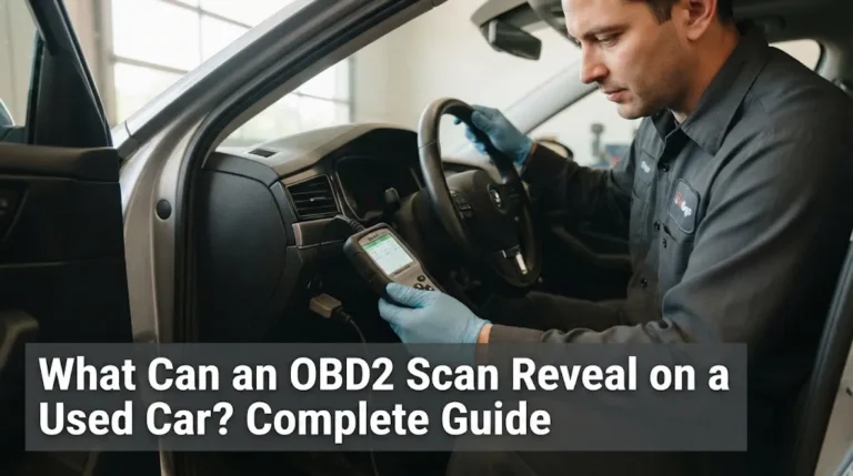 What Can an OBD2 Scan Reveal on a Used Car