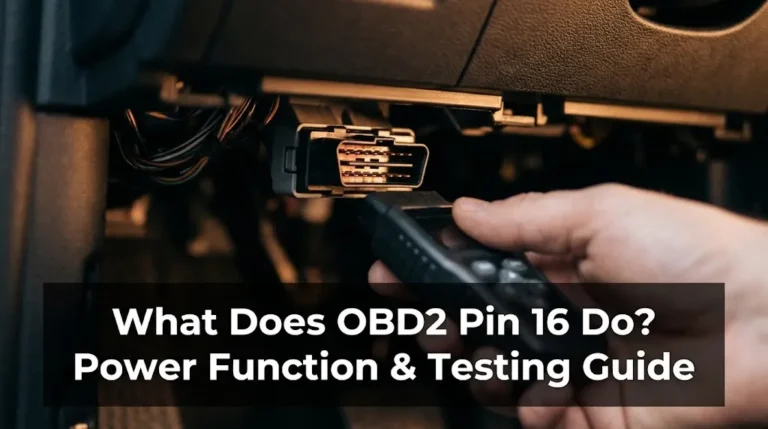 What Does OBD2 Pin 16 Do