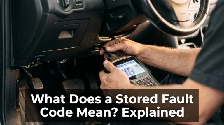 What Does a Stored Fault Code Mean