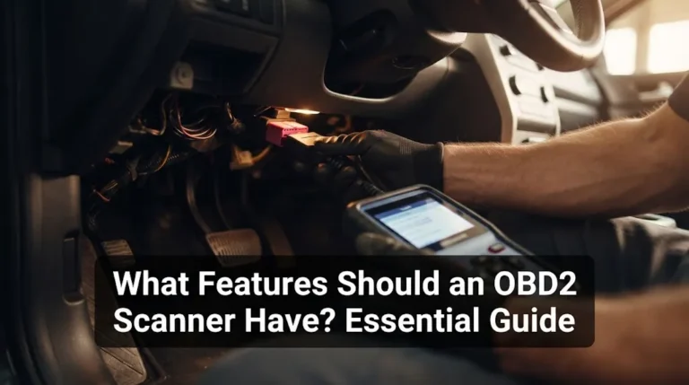 What Features Should an OBD2 Scanner Have