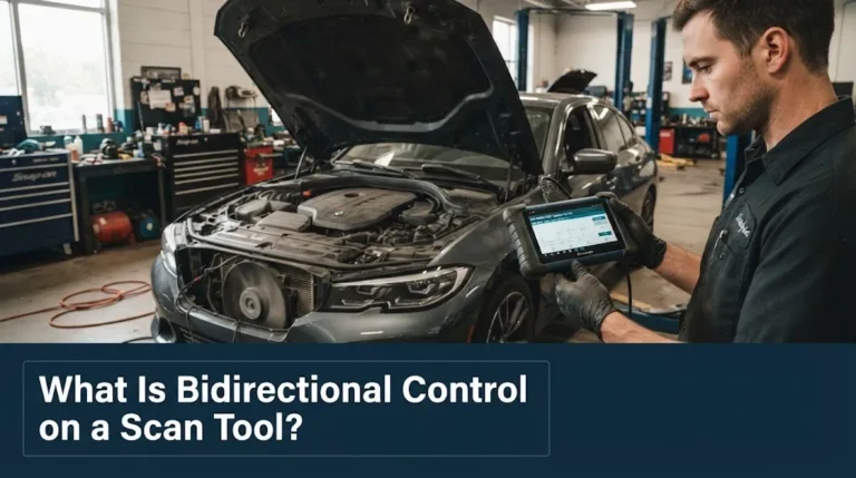 What Is Bidirectional Control on a Scan Tool