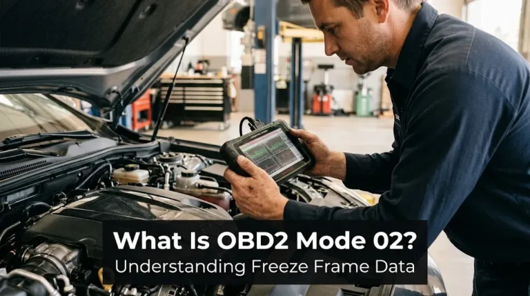 What Is OBD2 Mode 02 Understanding Freeze Frame Data