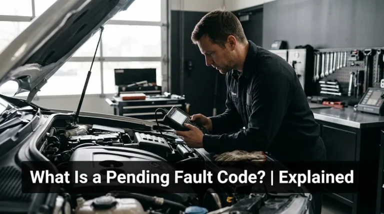 What Is a Pending Fault Code