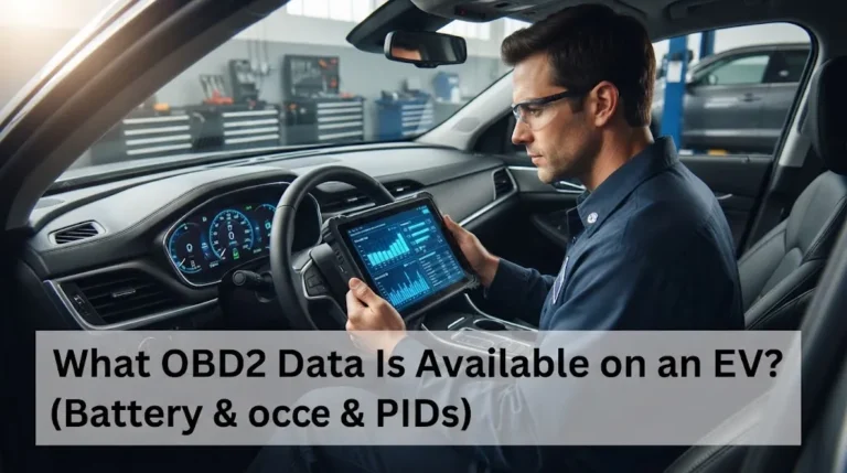 What OBD2 Data Is Available on an EV