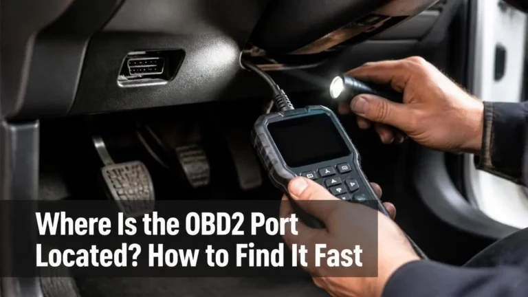 Where Is the OBD2 Port Located