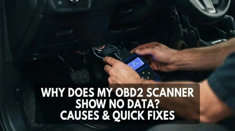 Why Does My OBD2 Scanner Show No Data
