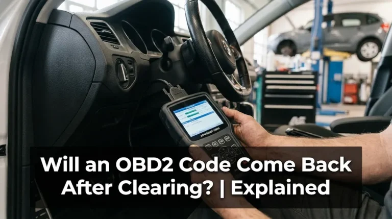 Will an OBD2 Code Come Back After Clearing